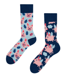 Vrolijke sokken Vliegende varkens