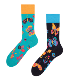 Vrolijke sokken Vlinders