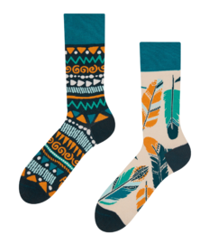 Vrolijke sokken Veren