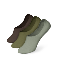 Katoenen no-show sokken 3-pak Camouflage