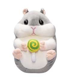 Dedoles Squish Toy Dodo the Hamster, 20 cm