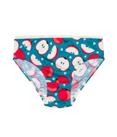 Vrolijke meisjes slips Rode appel