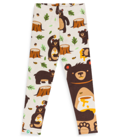 Vrolijke katoenen kinderlegging Hongerige beer