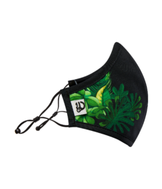 Vrolijk antibacterieel mondkapje voor kinderen Maki