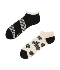 Vrolijke enkelsokken Motorfiets