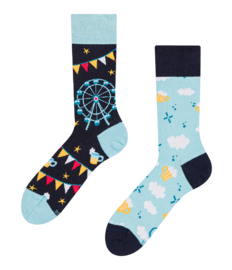 Vrolijke sokken Bieren & carrousels