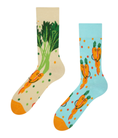 Vrolijke sokken Wortelliefde