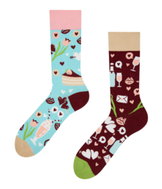 Vrolijke sokken Zoete date