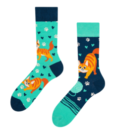 Vrolijke sokken Vrolijke kat