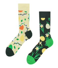 Vrolijke sokken Paasei