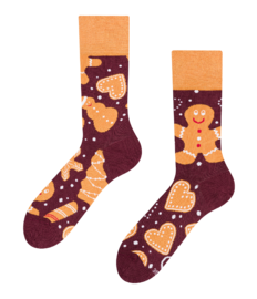 Vrolijke sokken Kerstmis speculaas