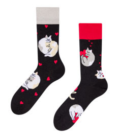 Vrolijke sokken Kattenliefde