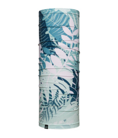 Vrolijke nekwarmer Blauwe blaadjes