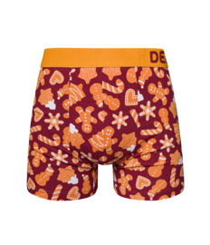 Vrolijke herentrunks Kerstmis speculaas