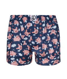 Men's Boxer Shorts Flying Pigs
