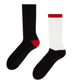 Zwart-witte sportsokken