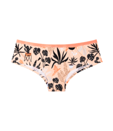 Vrolijke hipsterslips voor dames Planten