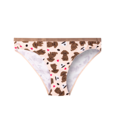 Vrolijke damesslips Puppuccino