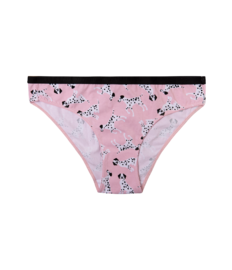 Vrolijke damesslips Roze dalmatiërs