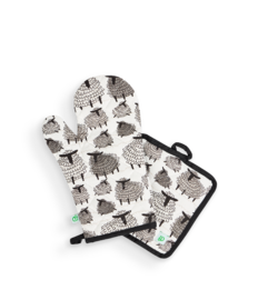 Lustiges Küchenset Niedliches Schaf