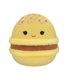 Squishmallows Visconti Macaronul cu Ciocolată și Lămâie, 20 cm