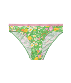 Vrolijke damesslips Bloementuin