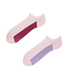 Pastelroze sneakersokken Snoep