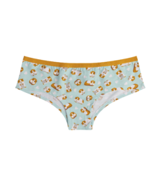 Vrolijke hipsterslips voor dames Cavia