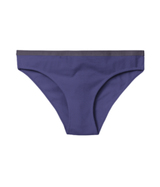 Denimblauwe damesslips