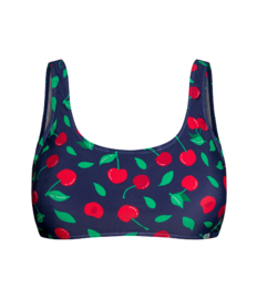 Vrolijke sportbikinitop Zoete kersen