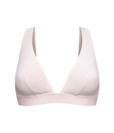Lichtroze naadloze bralette voor dames