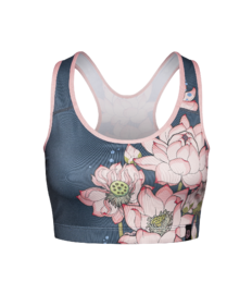 Vrolijke sporttop Roze lotus