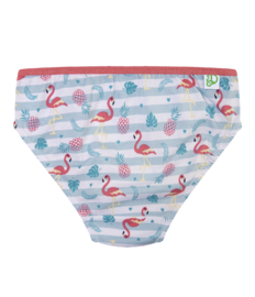 Lustige Höschen für Mädchen Liebes-Flamingos