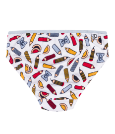 Lustige Höschen für Mädchen Bleistift