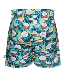 Vrolijke zwemshorts voor jongens Kokosnoot