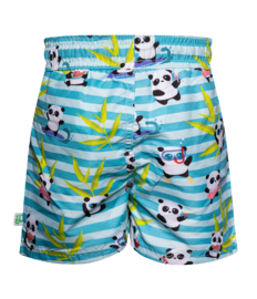 Vrolijke zwemshorts voor jongens Vakantie panda