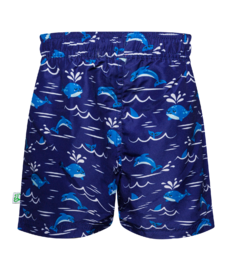 Vrolijke zwemshorts voor jongens Gelukkige walvis