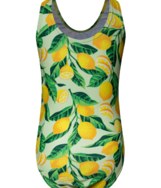 Vrolijk badpak voor meisjes Citroenen