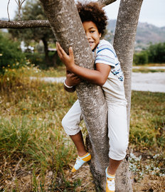 Vrolijke enkelsokken voor kinderen Cavia