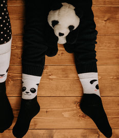 Many Mornings Les chaussettes pour enfants Sweet Panda Kids une