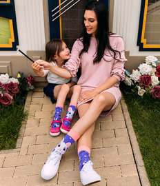 Vrolijke kindersokken Magisch konijn