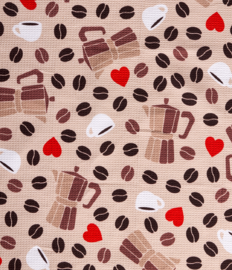 Lustige Küchentücher 2er-Pack Kaffeeliebe