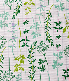 Lustige Küchentücher 2er-Pack Gartenkräuter