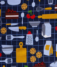 Lustige Küchentücher 2er-Pack Gesundes Kochen