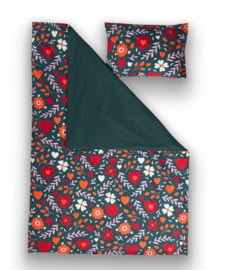 Lustiges Bettwäscheset Blumenliebe