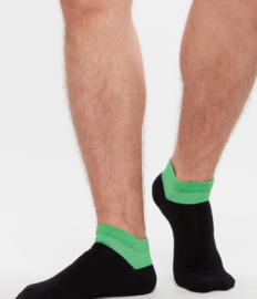 Zwart en groene enkelsokken Symfonie