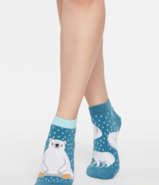 Vrolijke enkelsokken IJsberen