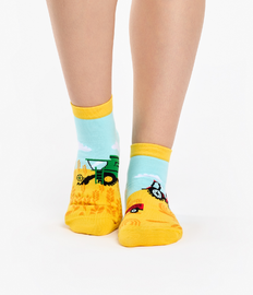 Vrolijke enkelsokken Tractor
