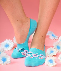 Vrolijke no-show sokken Sierkers & reiger