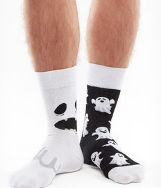 Vrolijke sokken Spook